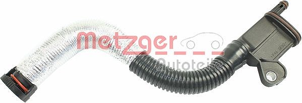 Metzger Autoteile Schlauch, Kurbelgehäuseentlüftung [Hersteller-Nr. 2380045] für VW, Audi