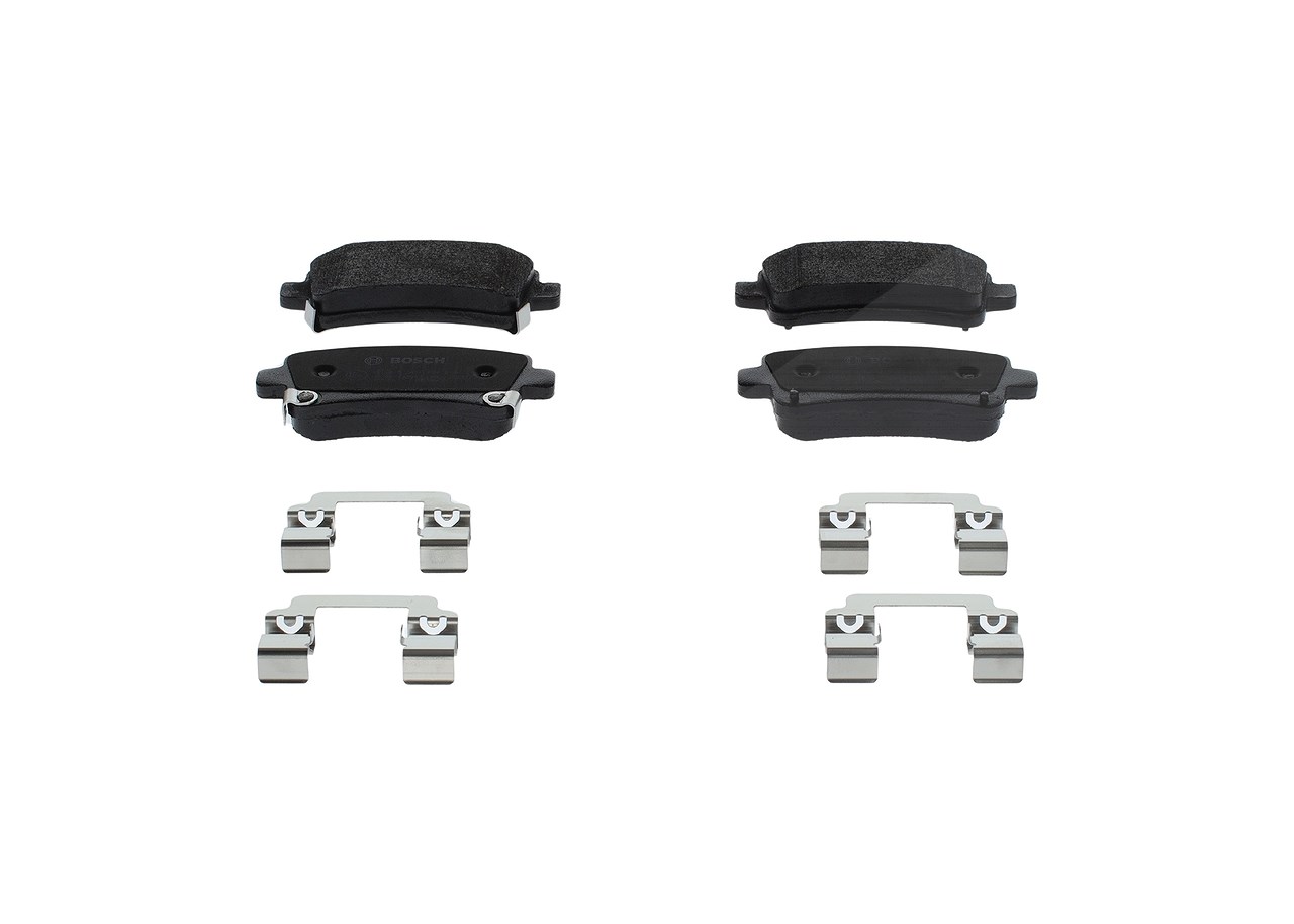 Bosch Bremsbelagsatz, Scheibenbremse [Hersteller-Nr. 0986494586] für Chevrolet