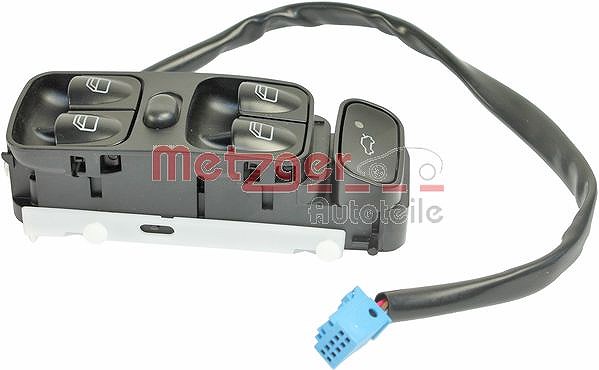 Metzger Autoteile Schalter, Fensterheber [Hersteller-Nr. 0916386] für Mercedes-Benz