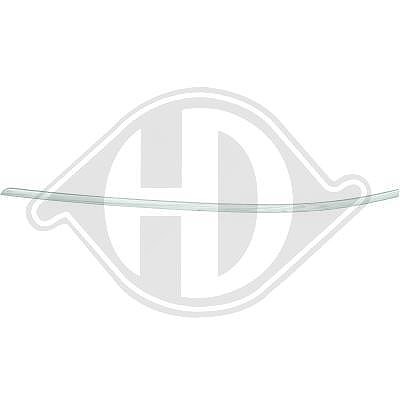 Diederichs Zier-/Schutzleiste, Stoßfänger [Hersteller-Nr. 1681162] für Mercedes-Benz