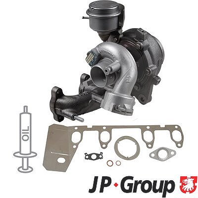 Jp Group Lader, Aufladung [Hersteller-Nr. 1117406000] für Seat, VW, Skoda