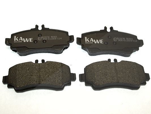 Kawe Bremsbelagsatz, Scheibenbremse [Hersteller-Nr. 810036] für Mercedes-Benz