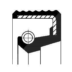 Corteco Wellendichtring, Differential ERSTAUSRÜSTERQUALITÄT [Hersteller-Nr. 01015421B]