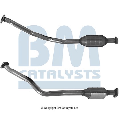 Bm Catalysts Katalysator inkl. Montagesatz [Hersteller-Nr. BM90710H] für Daihatsu