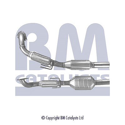 Bm Catalysts Katalysator [Hersteller-Nr. BM80158H] für Seat, VW