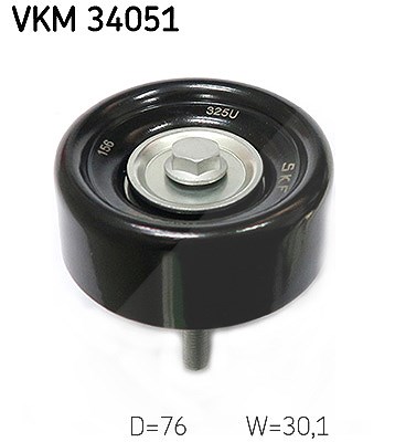 Skf Umlenk-/Führungsrolle, Keilrippenriemen [Hersteller-Nr. VKM34051] für Ford