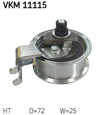 Skf Spannrolle, Zahnriemen [Hersteller-Nr. VKM11115] für Skoda, Seat, VW, Audi