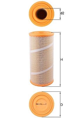 Mahle Luftfilter [Hersteller-Nr. LX7060]