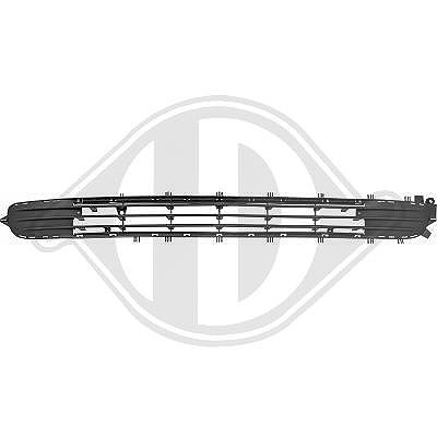 Diederichs Lüftungsgitter, Stoßfänger [Hersteller-Nr. 1813045] für Opel