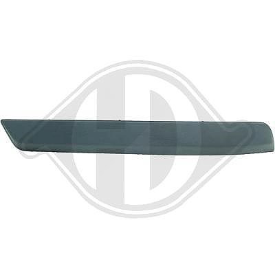 Diederichs Zier-/Schutzleiste, Stoßfänger [Hersteller-Nr. 1806667] für Opel