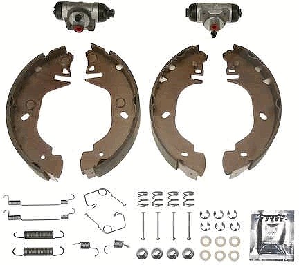 Trw Bremsbackensatz [Hersteller-Nr. BK1682] für Ford