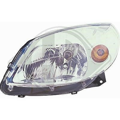 Diederichs Hauptscheinwerfer [Hersteller-Nr. 4455081] für Dacia