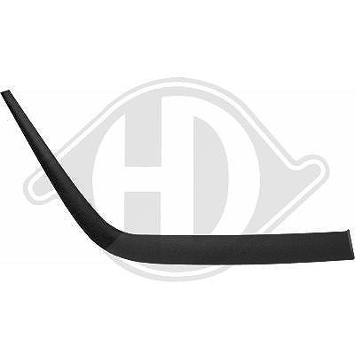 Diederichs Zier-/Schutzleiste, Stoßfänger [Hersteller-Nr. 1670158] für Mercedes-Benz