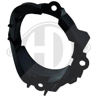 Diederichs Blende, Nebelscheinwerfer [Hersteller-Nr. 6625052] für Toyota