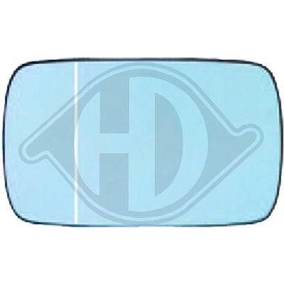 Diederichs Spiegelglas, Außenspiegel [Hersteller-Nr. 1213027] für BMW