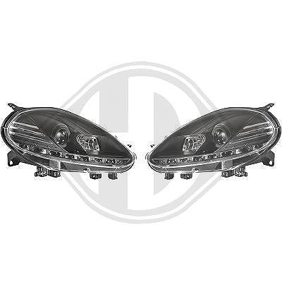 Diederichs Hauptscheinwerfersatz [Hersteller-Nr. 3457386] für Abarth, Fiat