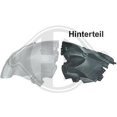 Diederichs Verkleidung, Radhaus [Hersteller-Nr. 1663017] für Mercedes-Benz