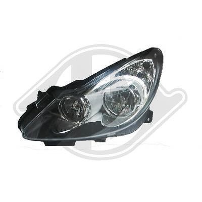 Diederichs Hauptscheinwerfer [Hersteller-Nr. 1814982] für Opel