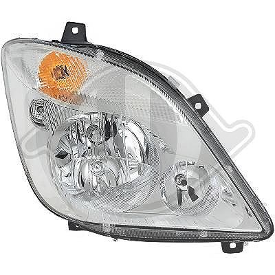 Diederichs Hauptscheinwerfer [Hersteller-Nr. 1663080] für Mercedes-Benz