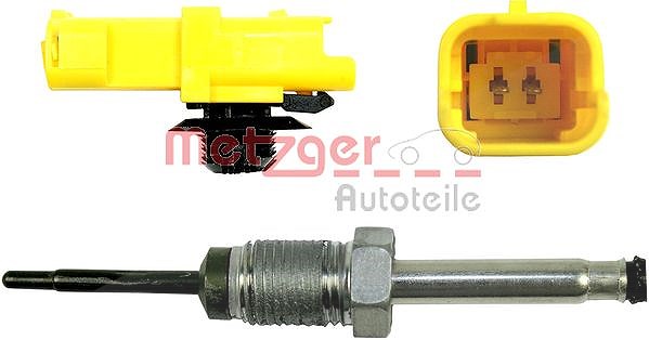 Metzger Autoteile Sensor, Abgastemperatur [Hersteller-Nr. 0894028] für Renault