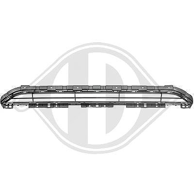 Diederichs Lüftungsgitter, Stoßfänger [Hersteller-Nr. 1065445] für Audi