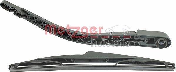 Metzger Autoteile Wischarm mit Kappe + Wischer hinten [Hersteller-Nr. 2190338] für Dacia