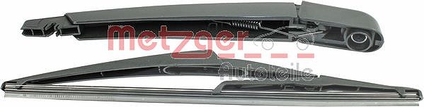 Metzger Autoteile Wischarm mit Kappe + Wischer hinten [Hersteller-Nr. 2190287] für Fiat