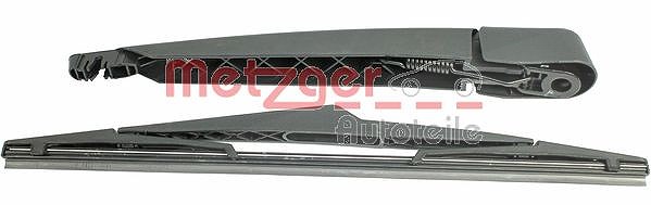 Metzger Autoteile Wischarm mit Kappe + Wischer hinten [Hersteller-Nr. 2190264] für BMW