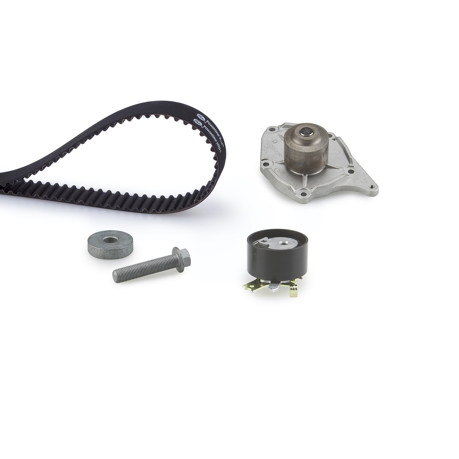 Gates Wasserpumpe + Zahnriemensatz [Hersteller-Nr. KP25578XS-3] für Suzuki, Renault, Nissan