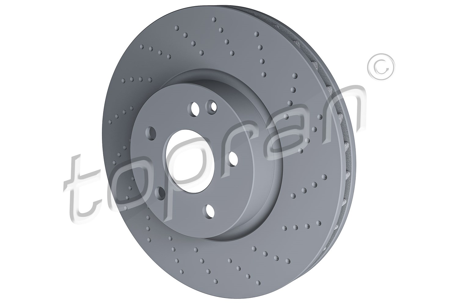 Topran Bremsscheibe [Hersteller-Nr. 408830] für Mercedes-Benz