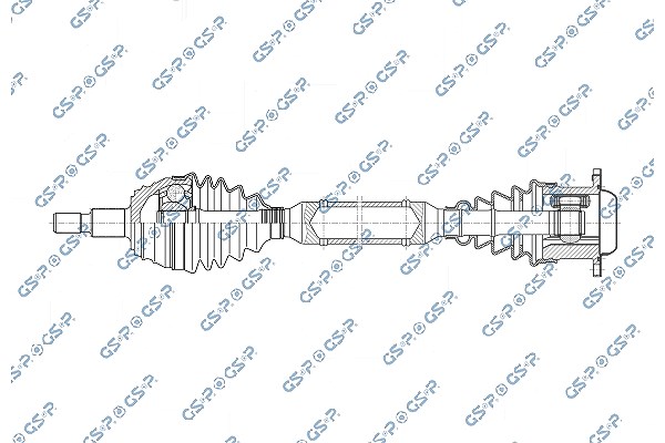 Gsp Antriebswelle [Hersteller-Nr. 203011] für Skoda, Audi, Seat, VW