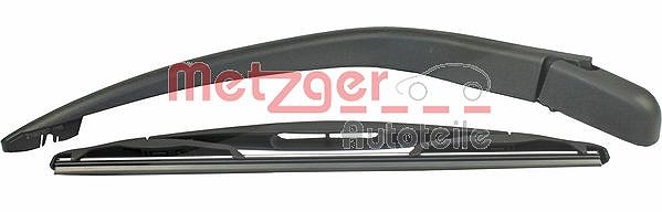 Metzger Autoteile Wischarm mit Kappe + Wischer hinten [Hersteller-Nr. 2190367] für Toyota