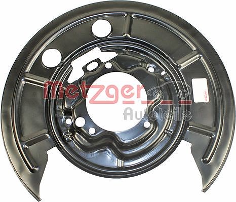 Metzger Autoteile Spritzblech, Bremsscheibe [Hersteller-Nr. 6115104] für Fiat, Peugeot, Citroën