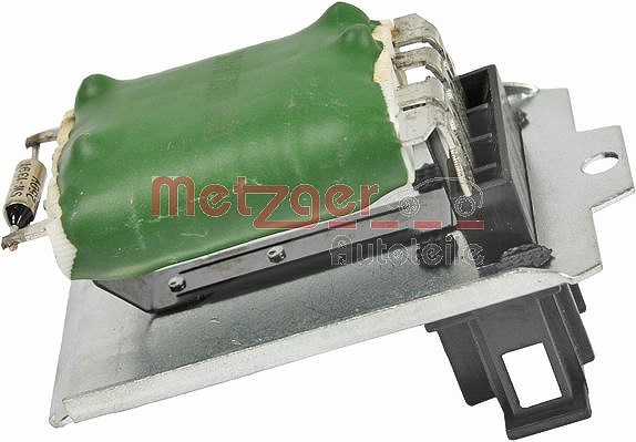 Metzger Autoteile Widerstand, Innenraumgebläse [Hersteller-Nr. 0917161] für VW