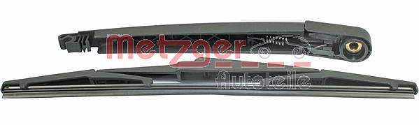 Metzger Autoteile Wischarm mit Kappe + Wischer hinten [Hersteller-Nr. 2190383] für Mazda