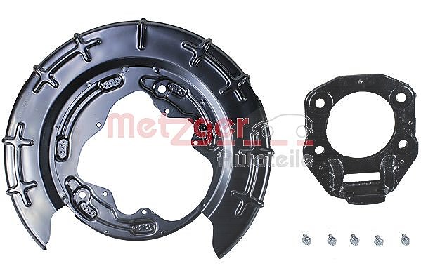 Metzger Autoteile Spritzblech, Bremsscheibe [Hersteller-Nr. 6115122] für Kia, Hyundai