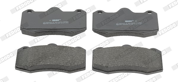 Ferodo Bremsbelagsatz, Scheibenbremse [Hersteller-Nr. FDB4887] für Seat, Renault