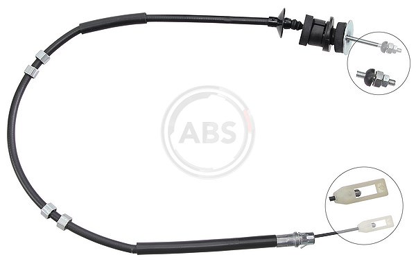 A.b.s. Seilzug, Kupplungsbetätigung [Hersteller-Nr. K28880] für Citroën
