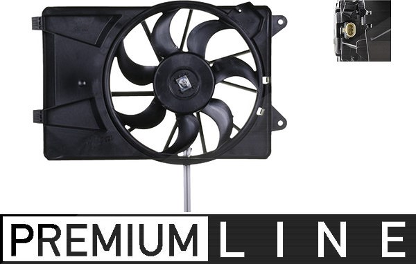 Mahle Lüfter, Motorkühlung [Hersteller-Nr. CFF364000P] für Alfa Romeo