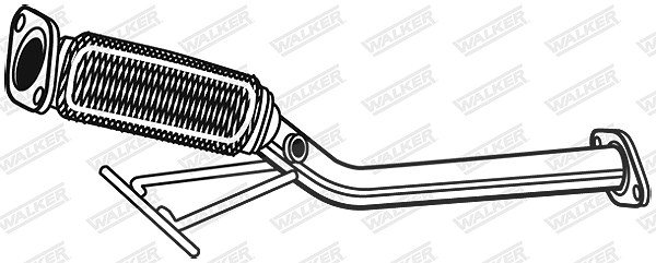 Walker Abgasrohr [Hersteller-Nr. 08998] für Volvo