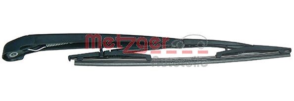 Metzger Autoteile Wischarm mit Kappe + Wischer hinten [Hersteller-Nr. 2190053] für Fiat