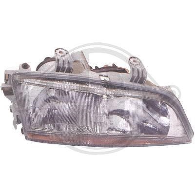 Diederichs Scheinwerfer H1/H1 ohne Stellmotor elektr. LWR [Hersteller-Nr. 6051080] für Nissan