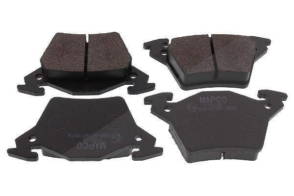 Mapco Satz Bremsbeläge Hinterachse SYSTEM BOSCH [Hersteller-Nr. 6591] für Mercedes-Benz