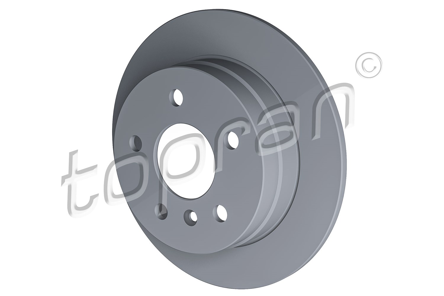 Topran Bremsscheiben Hinterachse VOLL [Hersteller-Nr. 401386] für Mercedes-Benz