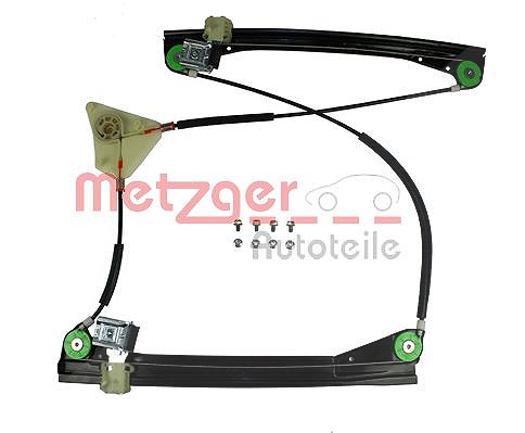 Metzger Autoteile Fensterheber [Hersteller-Nr. 2160253] für VW