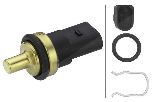 Hella Sensor, Kühlmitteltemperatur [Hersteller-Nr. 6PT013113-291] für Audi, Skoda, VW, Seat, Jeep, Dodge