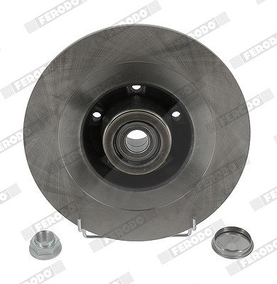 Ferodo 1x Bremsscheibe [Hersteller-Nr. DDF1729-1] für Renault