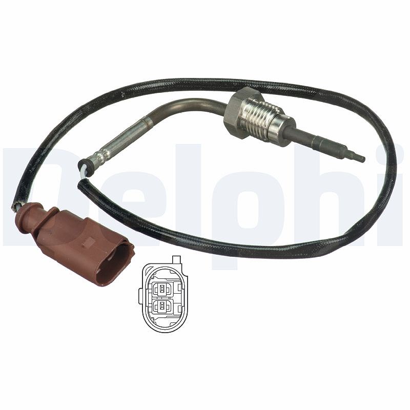 Delphi Sensor, Abgastemperatur [Hersteller-Nr. TS30079] für Audi, Seat, Skoda, VW