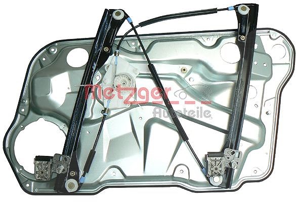 Metzger Autoteile Fensterheber elektrisch vorne links [Hersteller-Nr. 2160072] für VW
