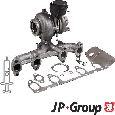 Jp Group Lader, Aufladung [Hersteller-Nr. 1117406600] für Seat, Audi, VW